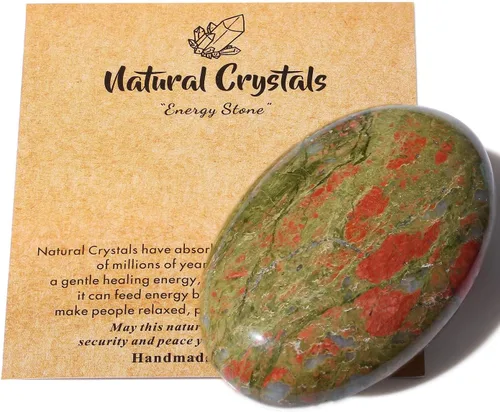Vista 15 de MAIBAOTA Piedra de Cristal de Ojo de Tigre de 2.4" Pulida para Palma de 0.7" de Grosor Piedra Natural de Reiki Gema Cristales Curativos Piedra