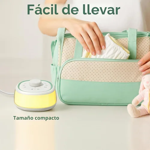 Vista 6 de DONOW - Máquina de sonido de ruido blanco para bebés y adultos con 30