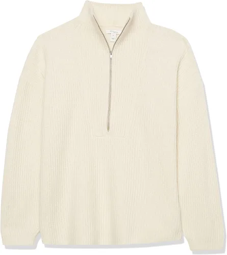 Vista 6 de Tienda Essentials Women's Mid Gauge Stretch Half Zip Polo Collar Sweater (Previously Daily Ritual)
