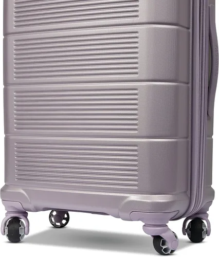 Vista 5 de American Tourister Stratum 2.0 Equipaje rígido expandible con ruedas giratorias, Púrpura (Purple Haze), Stratum 2.0 Equipaje rígido expandible