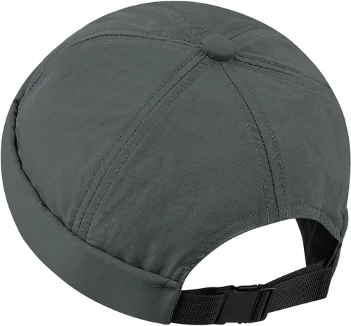 Vista 17 de Croogo Gorra Docker de secado rápido, ligeros, transpirables, sin ala para hombre Ct81-negro