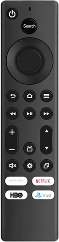 Vista 2 de NTQinParts Control remoto de TV de repuesto para Insignia NS-42F201NA23 de 42 pulgadas, NS-32F201NA23 Smart HD TV de 32 pulgadas