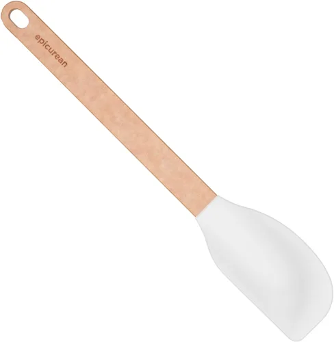 Vista 7 de Epicurean Espátula pequeña de la serie de silicona, mango natural con cabeza negra