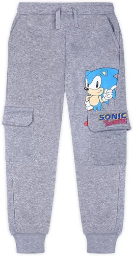 Vista 5 de Sega Sonic The Hedgehog - Paquete de 2 pantalones deportivos para niños pequeños y pequeños, multicolor