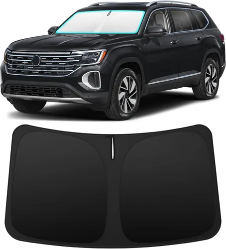 Vista 121 de INSAUTO Accesorios para parasol de parabrisas de ajuste personalizado para Acura RDX 2019-2026, parasol plegable para ventana delantera, reflector
