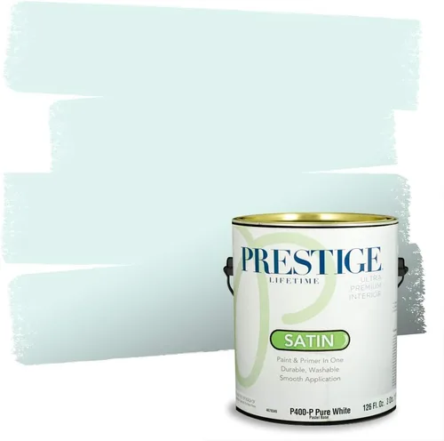 Vista 120 de PRESTIGE Pintura interior e imprimación en uno, salpicaduras acuosas, cáscara de huevo, 1 galón