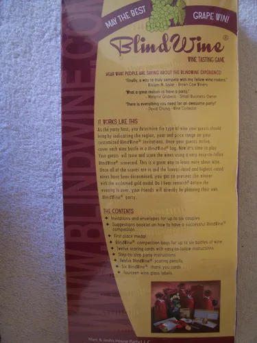 Vista 2 de Blind Wine - Juego de cata de vinos