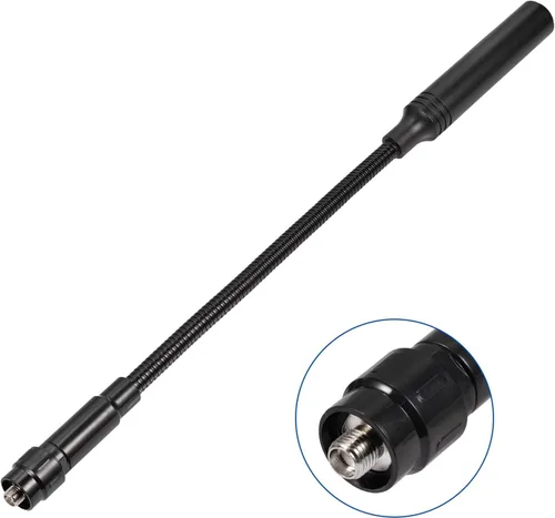 Vista 8 de Bingfu Antena de radio de jamón de alta ganancia VHF UHF 136-174mhz 400-520mhz amateur Walkie Talkie CS Antenas tácticas de cuello de cisne