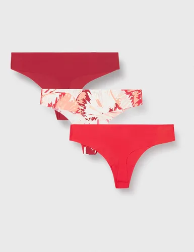 Vista 3 de Under Armour Womens Pure Stretch Thong 3-Pack Print