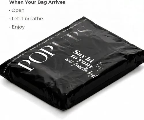 Vista 4 de POPUPS Bolso grande de neopreno para mujer - Bolso de mano de diseñador para todos los días, para el trabajo, la playa y viajes con bolsillos