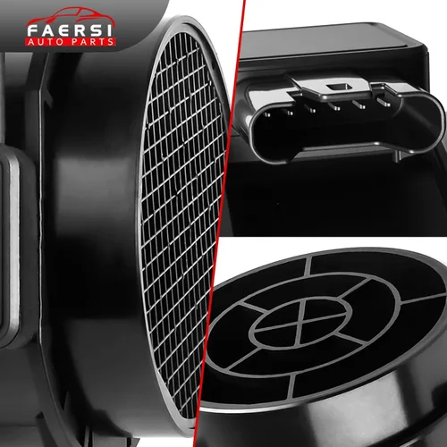 Vista 161 de Medidor de sensor de flujo de aire masivo MAF compatible con Ford con E-150 4.6L, 5.4L 2004-2014, para Ford E-150 Club Wagon 5.4L Reemplazo