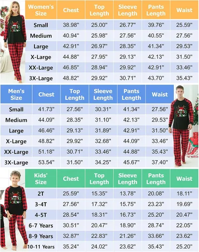 Vista 7 de Pijamas de Navidad para la familia, conjunto de pijamas de Navidad familiares 2023, divertidos pijamas familiares de Navidad para mujeres, hombres