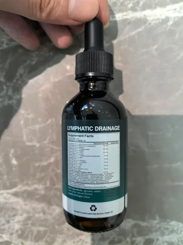 Vista 10 de Gotas de drenaje linfático 21 en 1 para liposomal, 6000 mg Suplemento de apoyo del sistema inmunológico y linfático para mujeres y hombres