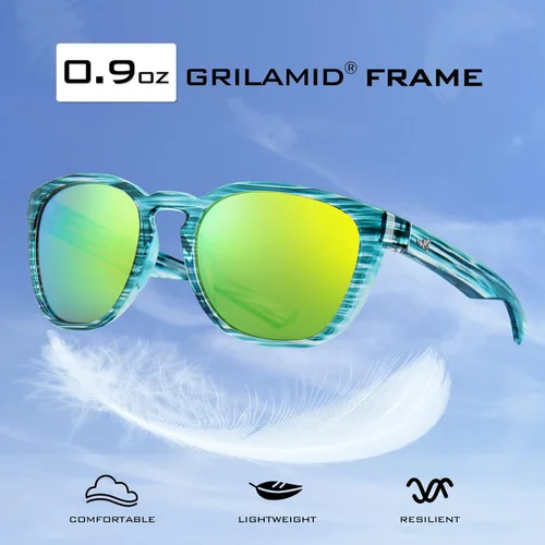Vista 4 de KastKing Tazlina Polarized Sport Sunglasses for Men and Women, Ideal for Driving Fishing Cycling and Running,UV Protection