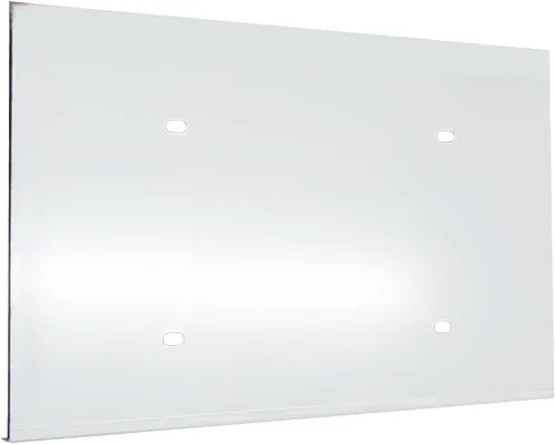Vista 2 de Soporte para placa de matrícula de acero inoxidable. Frieghtliner de 14 x 8 pulgadas, Peterbilt, se adapta a Kenworth