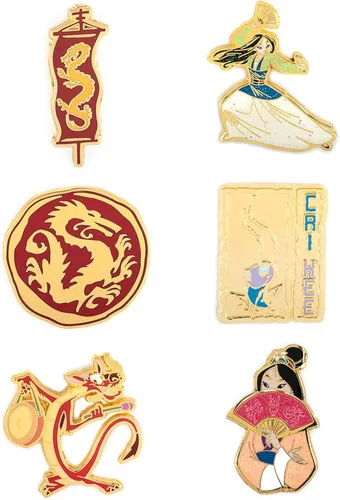 Vista 2 de Disney Loungefly Mulan - Pin esmaltado