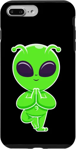 Vista 19 de iPhone 13 Pro Max Namaste Alien Respect gift Case