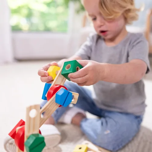 Vista 8 de Kit de construcción de madera Melissa & Doug en una caja (48 unidades)