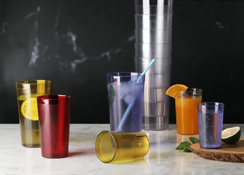 Vista 9 de New Star Foodservice - Vasos para bebidas, calidad de restaurante Juego de 12