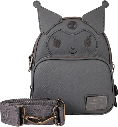 Vista 6 de Loungefly Sanrio Kuromi Convertible Mini Backback