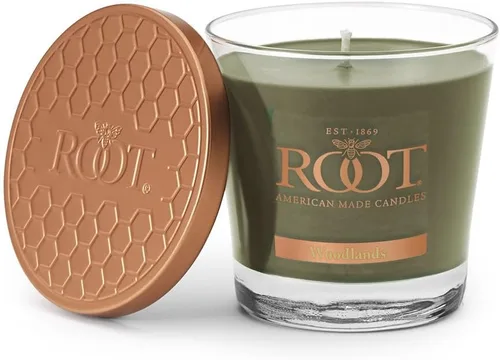 Vista 19 de Root Candles Velas Aromáticas de Otoño Panal de Miel Vela Artesanal Premium Mezcla de Cera de Abeja, Veriglass Pequeño, Especias de Calabaza