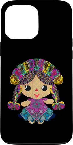Vista 23 de iPhone 15 muñeca mexicana, maria, mazahua arte huichol, lele, caso