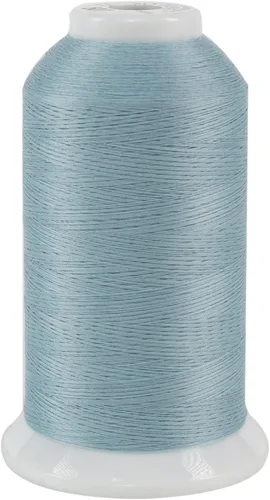 Vista 54 de Superior Threads So Fine! #50 / 3 hilo matelaseado de poliéster, bobinas de 3280 yd Génova Gris