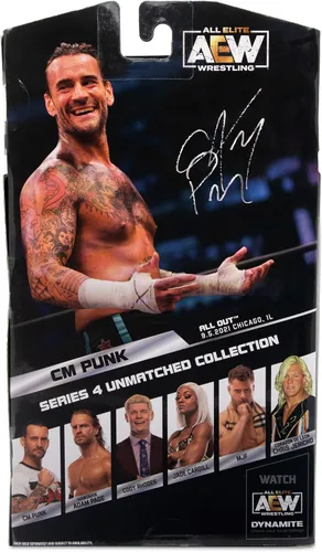 Vista 7 de All Elite Wrestling AEW - Figura punk de 1.6 in con accesorios