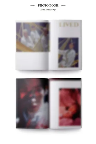 Vista 3 de ONEUS [LIVED] 4th Mini Album 1ea CD+FOLDED POSTER+96p Photo Book+12p Lyrics Book +1ea Character Card+2ea Photo Card K-POP SEALED TRACKING CODE