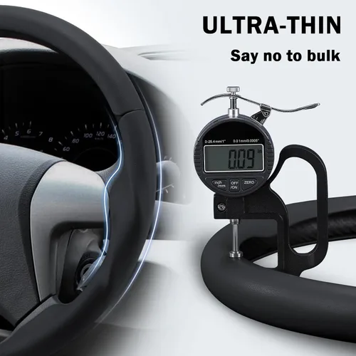 Vista 5 de Funda para volante Toyota Camry (2007-2011)/Highlander (2008-2013), accesorios (negro)
