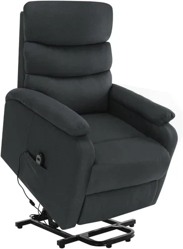 Vista 9 de Silla reclinable de masaje de pie, silla elevadora, sofá para el hogar, sillón reclinable eléctrico, silla de juegos, con bolsillo lateral, control