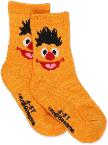 Vista 5 de Sesame Street Elmo - Calcetines para niña con agarraderas (bebéniño pequeño)
