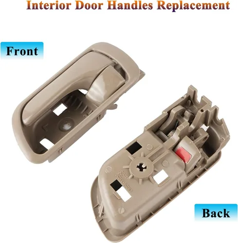 Vista 8 de 4 manijas interiores de puerta para Toyota Camry 2002 2003 2004 2005 2006, manija de puerta interior delantera/trasera del lado del conductor