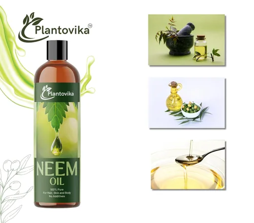Vista 4 de Aceite de neem puro (16 onzas), 100% prensado en frío, concentrado natural, sin refinar, multiusos, extracto de semilla