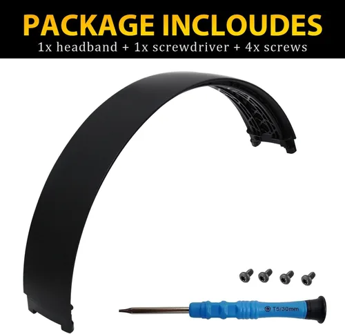 Vista 7 de Studio Pro - Kit de reparación de repuesto de diadema para auriculares inalámbricos Beats Studio Pro, materiales compuestos, duradero y resistente a