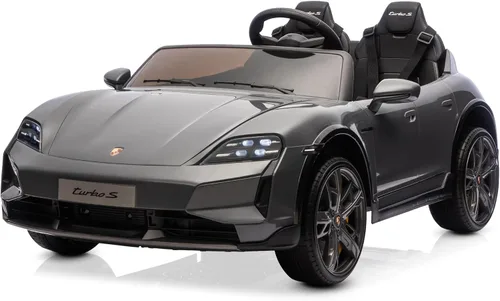 Vista 8 de Kidzone - Auto de 2 plazas para niños de 37 a 96 meses, color negro