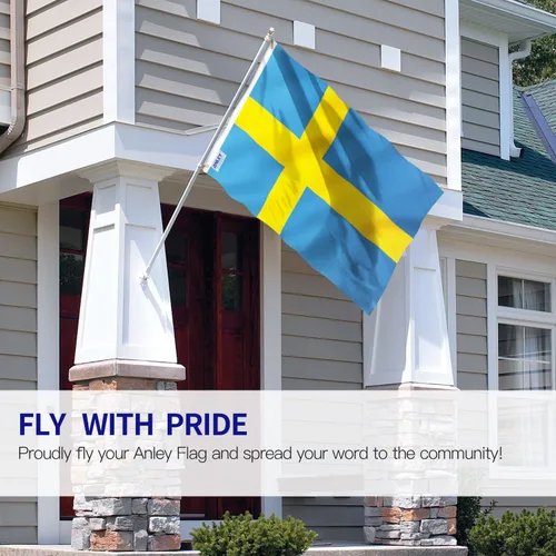 Vista 2 de Bandera de Estados Unidos., Sweden