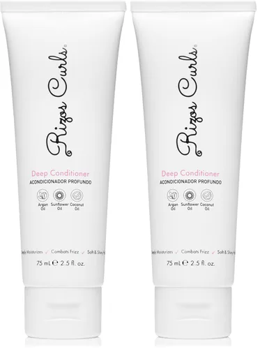 Vista 8 de Rizos Curls Acondicionador profundo de viaje, fortalece e hidrata el cabello mientras controla el encrespamiento, añade suavidad y manejabilidad