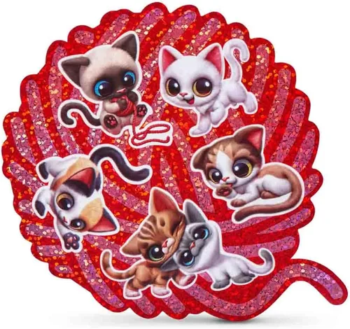 Vista 2 de ZURU Pet's Smitten Kitten's Peluche Interactivo Surtido, Pequeño