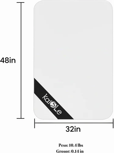 Vista 9 de Tapete transparente resistente para silla de oficina de 32 x 48 pulgadas