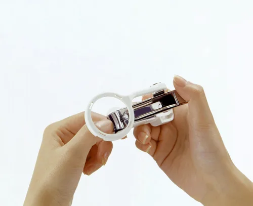 Vista 2 de Takuminowaza Japón de alta clase de acero inoxidable Clipper Nail Clippers Loupe