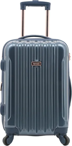 Vista 5 de Kensie Alma - Equipaje rígido con ruedas giratorias para mujer, Azul Midnight), KN-67903-410