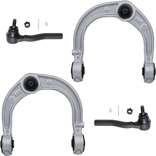 Vista 112 de Detroit Axle - Barras estabilizadoras de brazos de control delanteros 4WD para Ford 2005-2008 F-150 Lincoln Mark LT, 2 brazos de control superiores