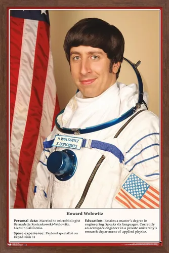 Vista 16 de Trends International The Big Bang Theory - Póster de pared de astronauta, 34 pulgadas de largo x 22.4 pulgadas, versión enmarcada en negro Versión