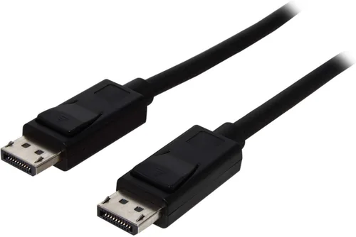 Vista 5 de C2G Legrand - Cable DisplayPort 1.2 macho a macho, cable de puerto de pantalla negro, cable de pantalla digital de 3 pies, puerto de pantalla de 8K