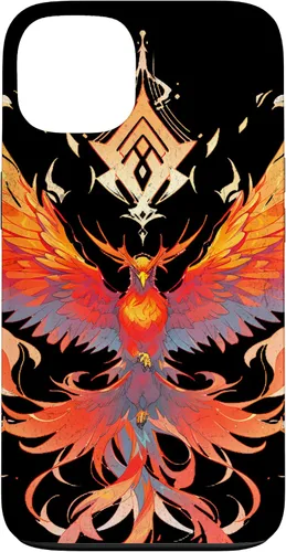 Vista 7 de iPhone 16 Rising Phoenix Fire Fenix - Símbolo de renacimiento y fuerza caso