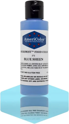 Vista 20 de AmeriColor Amerimist Color para Aerógrafo .65 Onzas, Azul Perla Brillante
