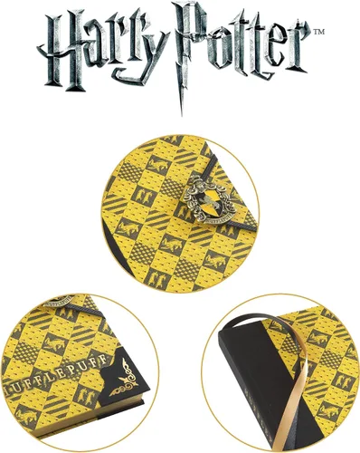 Vista 5 de The Noble Collection Diario Hufflepuff de Harry Potter