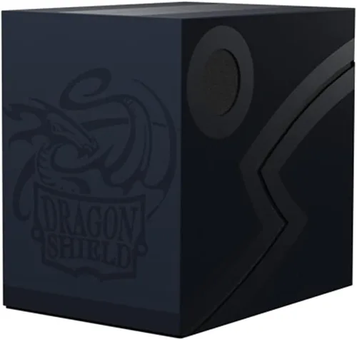 Vista 4 de Dragon Shield Caja de cartas - Blanco ceniciento/negro 150CT - TCG duradera y resistente, almacenamiento de tarjetas OCG - Compatible con MGT, Magic