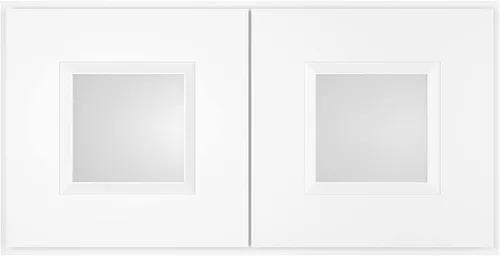 Vista 53 de LOVMOR Armarios de pared, botiquines con puertas de cierre suave, muebles decorativos para salas de estar, dormitorios, cocinas, lavanderías, gris